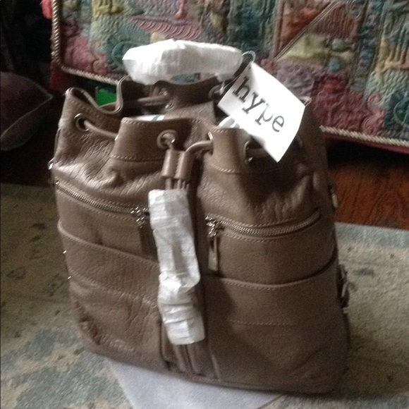 Hype genuine leather back pack main image 5